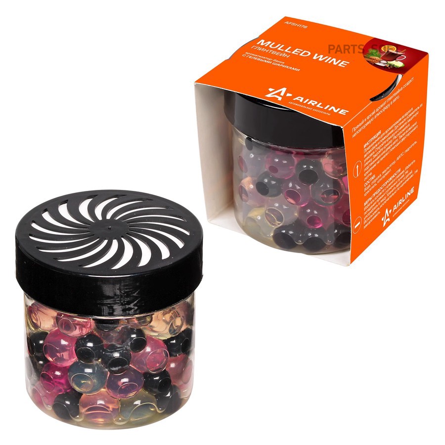 Ароматизатор на панель (Глинтвейн) "AIRLINE" (гелевые шарики) - AIRLINE None None